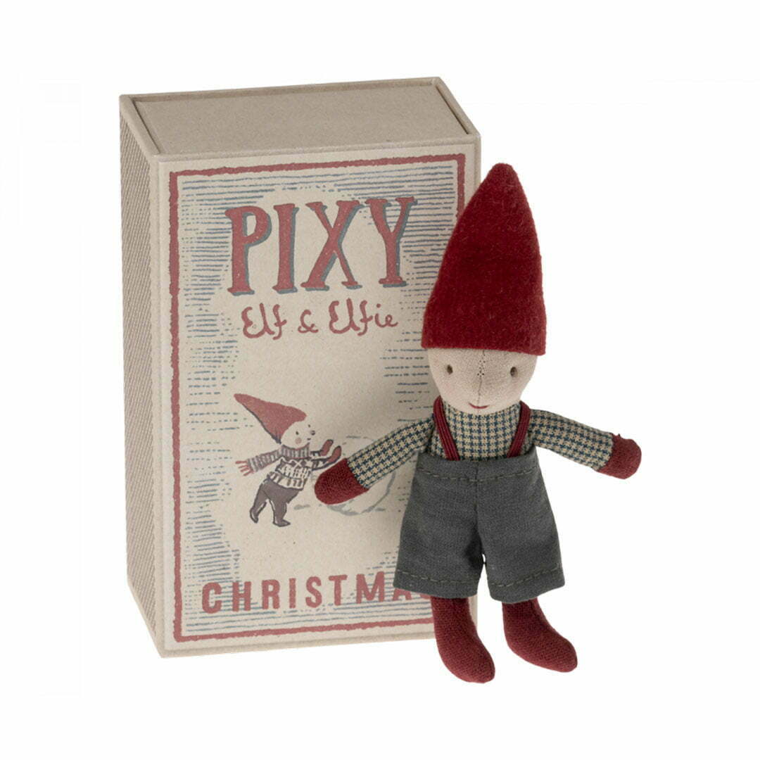 Pixy Elf with Matchbox from Maileg