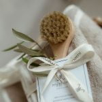 Relaxing Baby Hair Brush with Natural Goat Bristles from My Memi