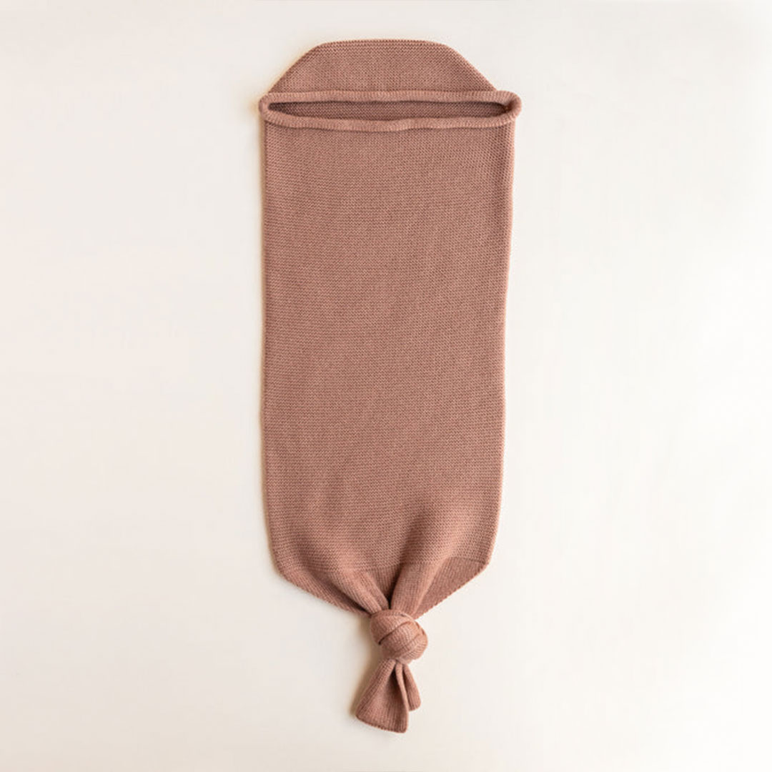 Cocoon from Merino Wool in Terracotta from HVID